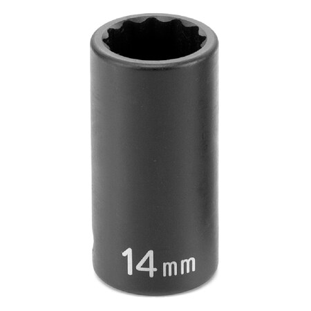 Grey Pneumatic SKT 3/8" DRIVE X 16MM SEMI-DEEP - 12 POI GP1116MSD